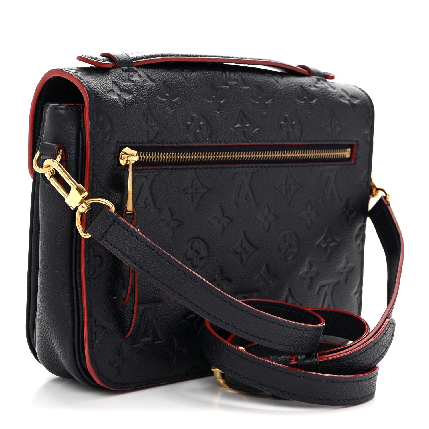 Louis Vuitton Empreinte Pochette Metis Marine Rouge