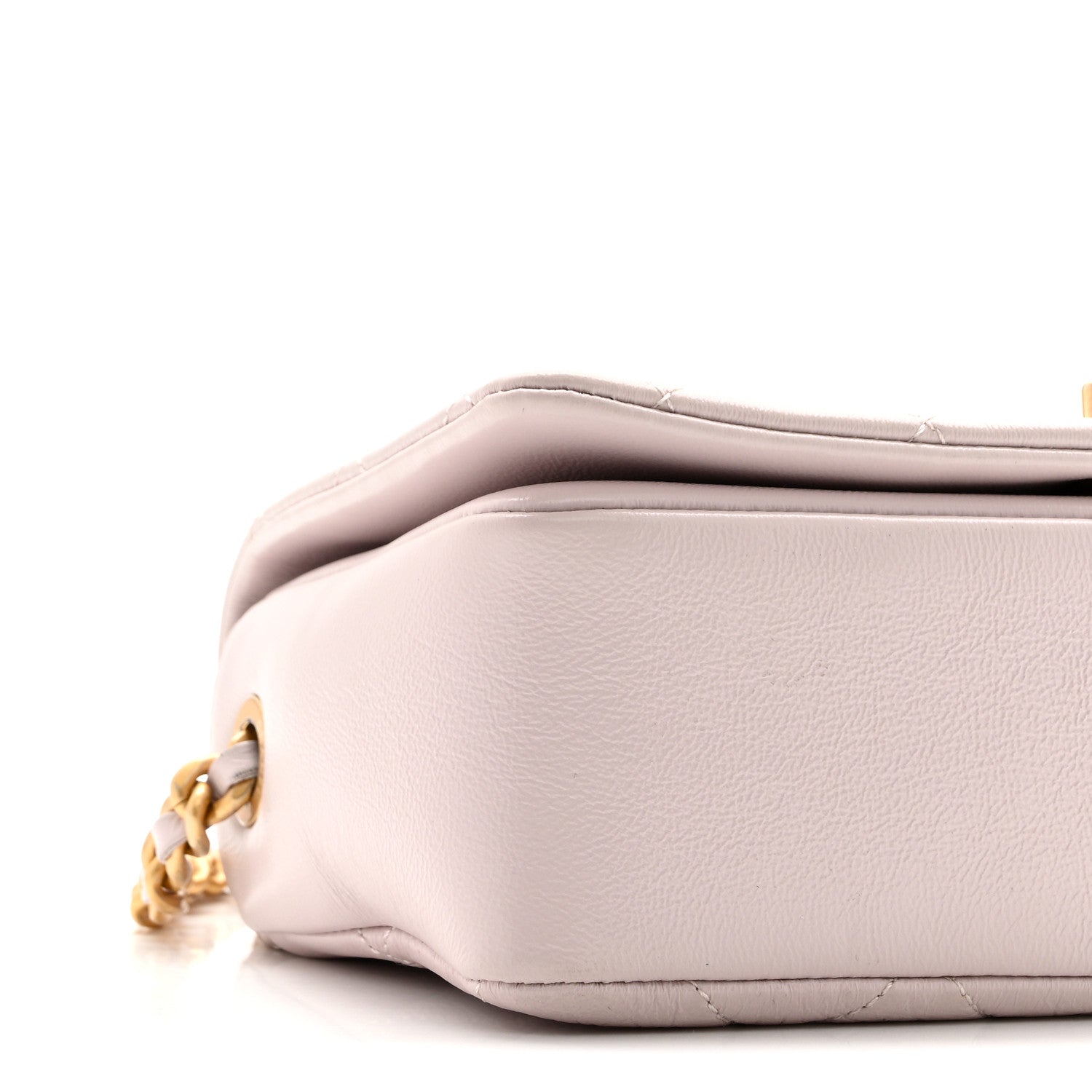 Chanel Shiny Lambskin Quilted Small Fashion Therapy Flap Bag Lilac