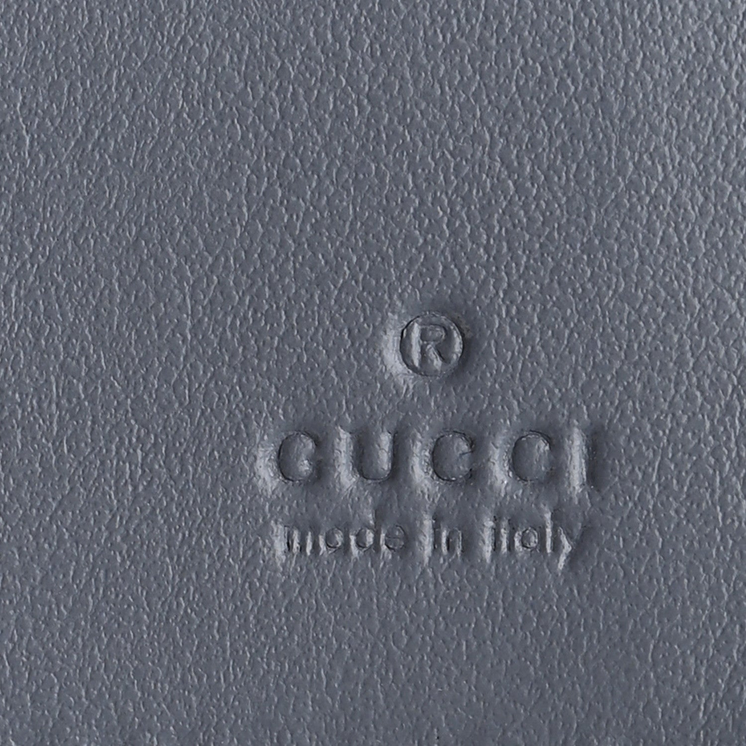 Gucci GG Supreme Monogram Passport Case Dark Blue