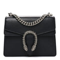 Gucci Calfskin Mini Dionysus Shoulder Bag Black