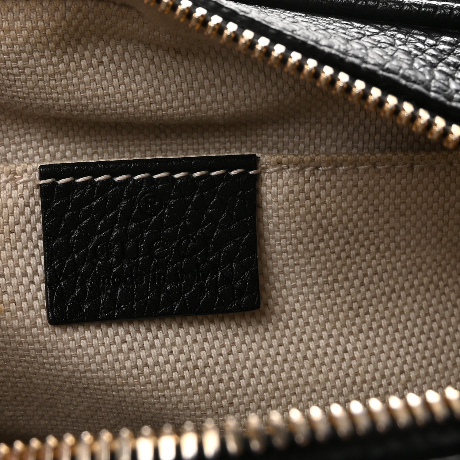 Gucci Pebbled Calfskin Small Soho Disco Bag Black