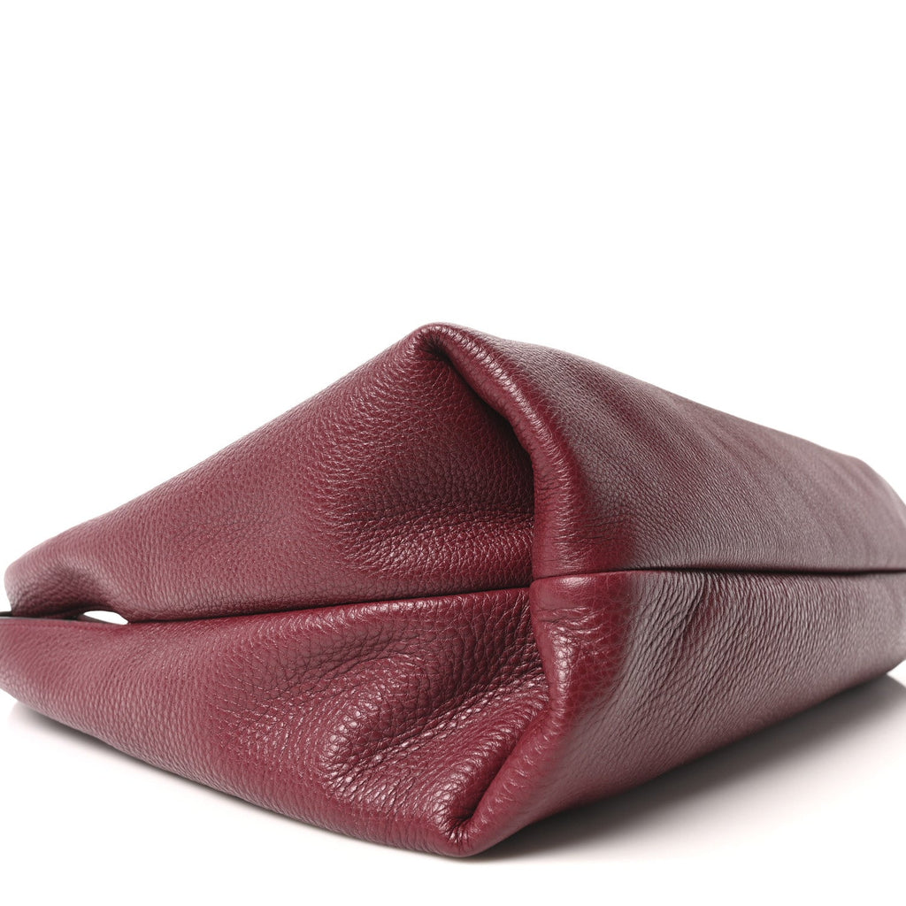 Gucci Grained Calfskin Softbit Maxi Shoulder Bag Rosso Ancora Red