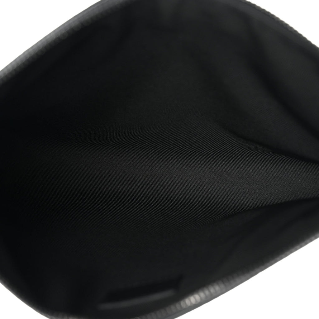 Louis Vuitton Grained Calfskin Aerogram Takeoff Pouch Black