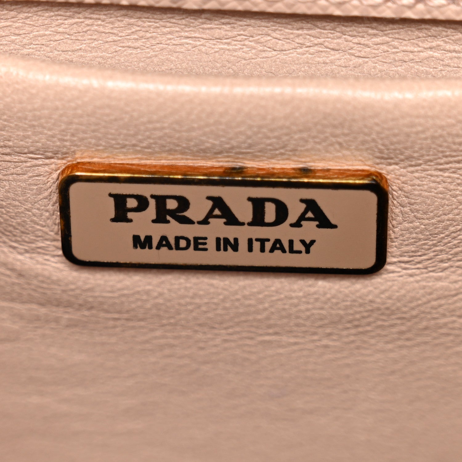 Prada Saffiano Chain Crossbody Bag Cipria