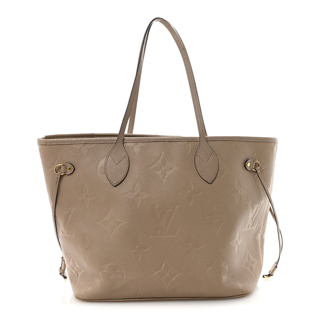 Louis Vuitton Empreinte Monogram Giant Neverfull MM Tourterelle
