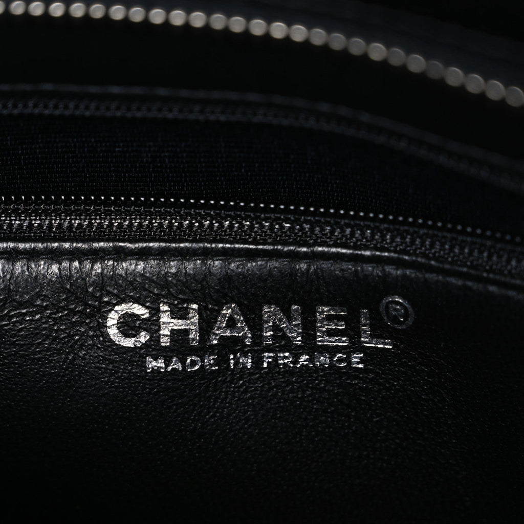 Chanel Caviar Quilted Medallion Tote Black