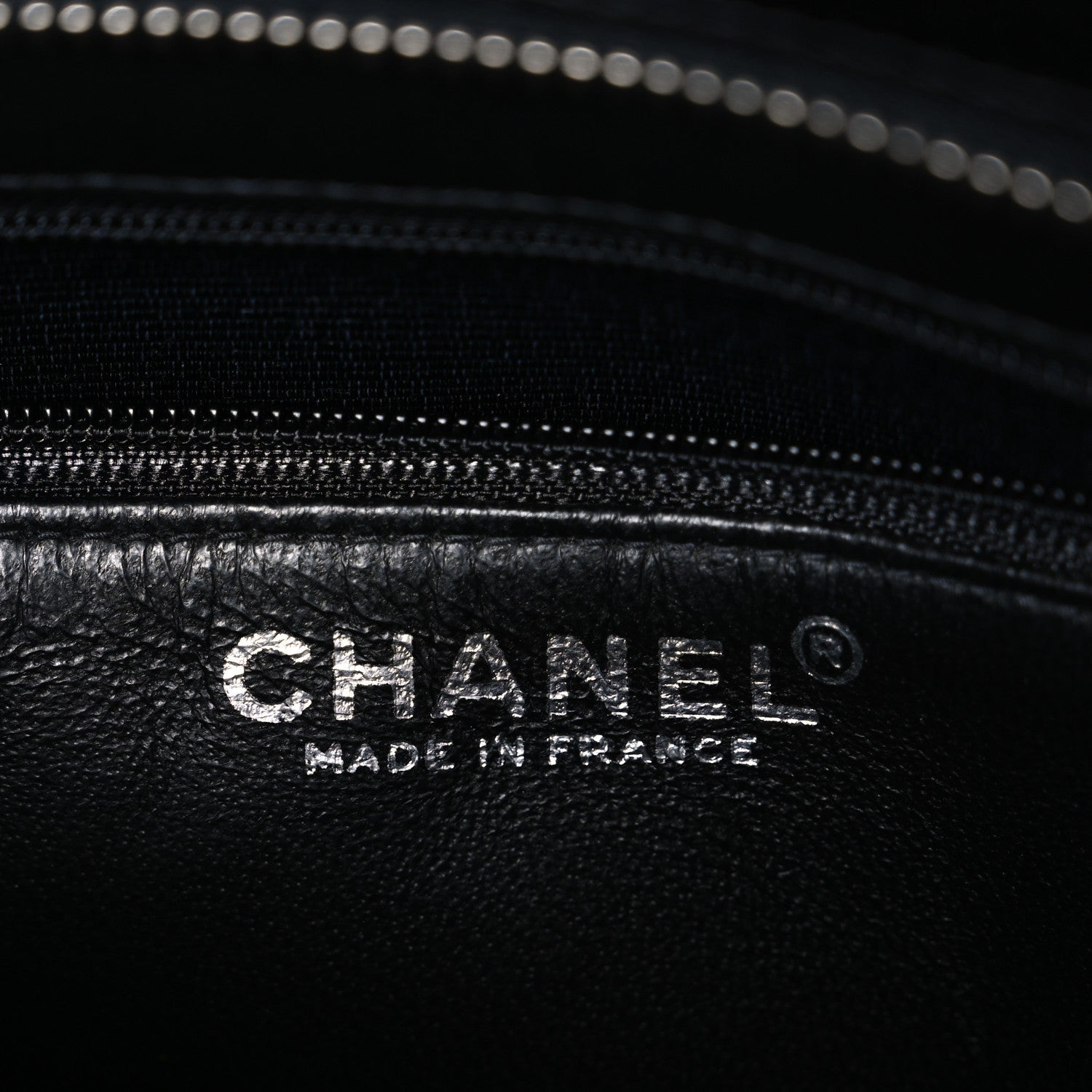 Chanel Caviar Quilted Medallion Tote Black