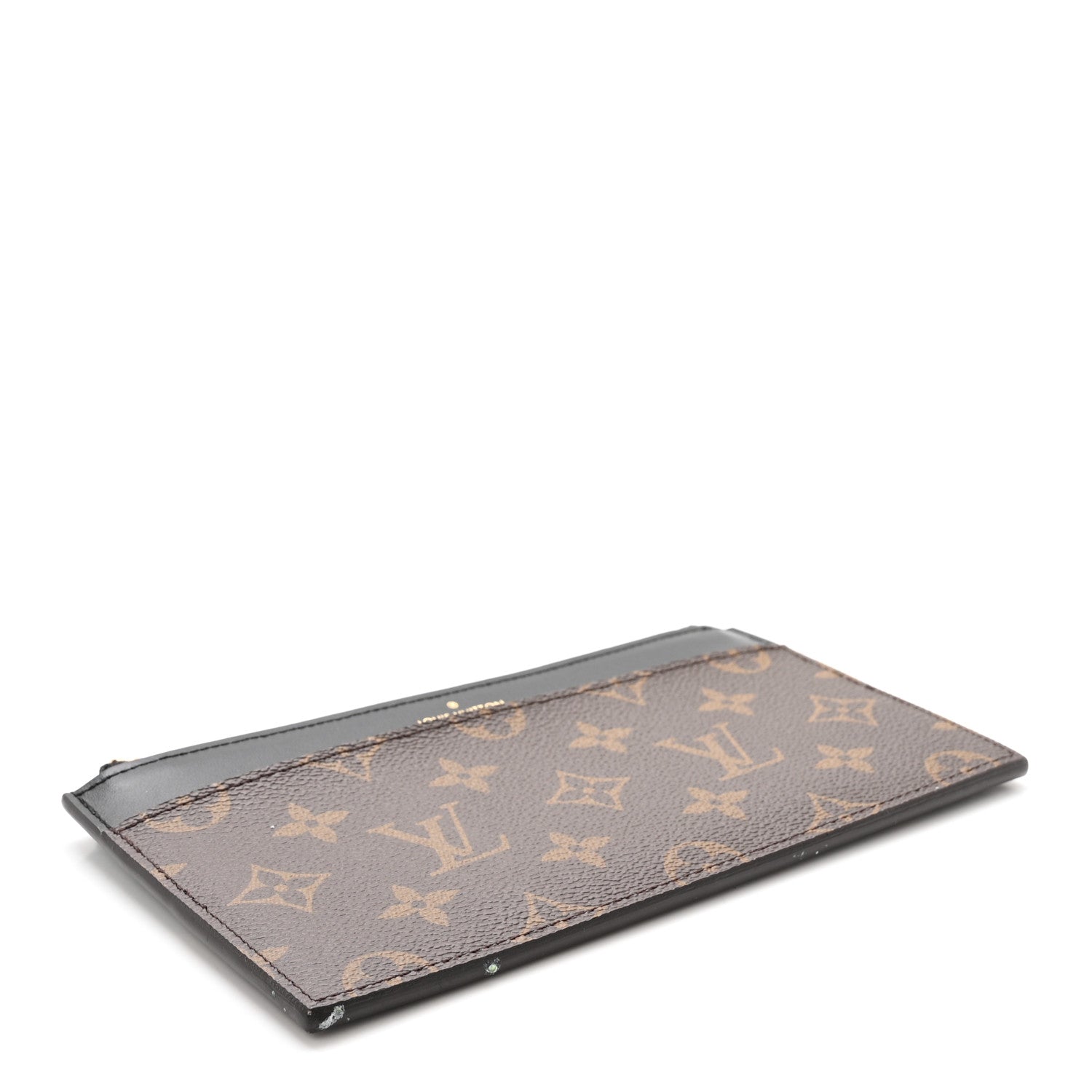 Louis Vuitton Monogram Slim Purse Black