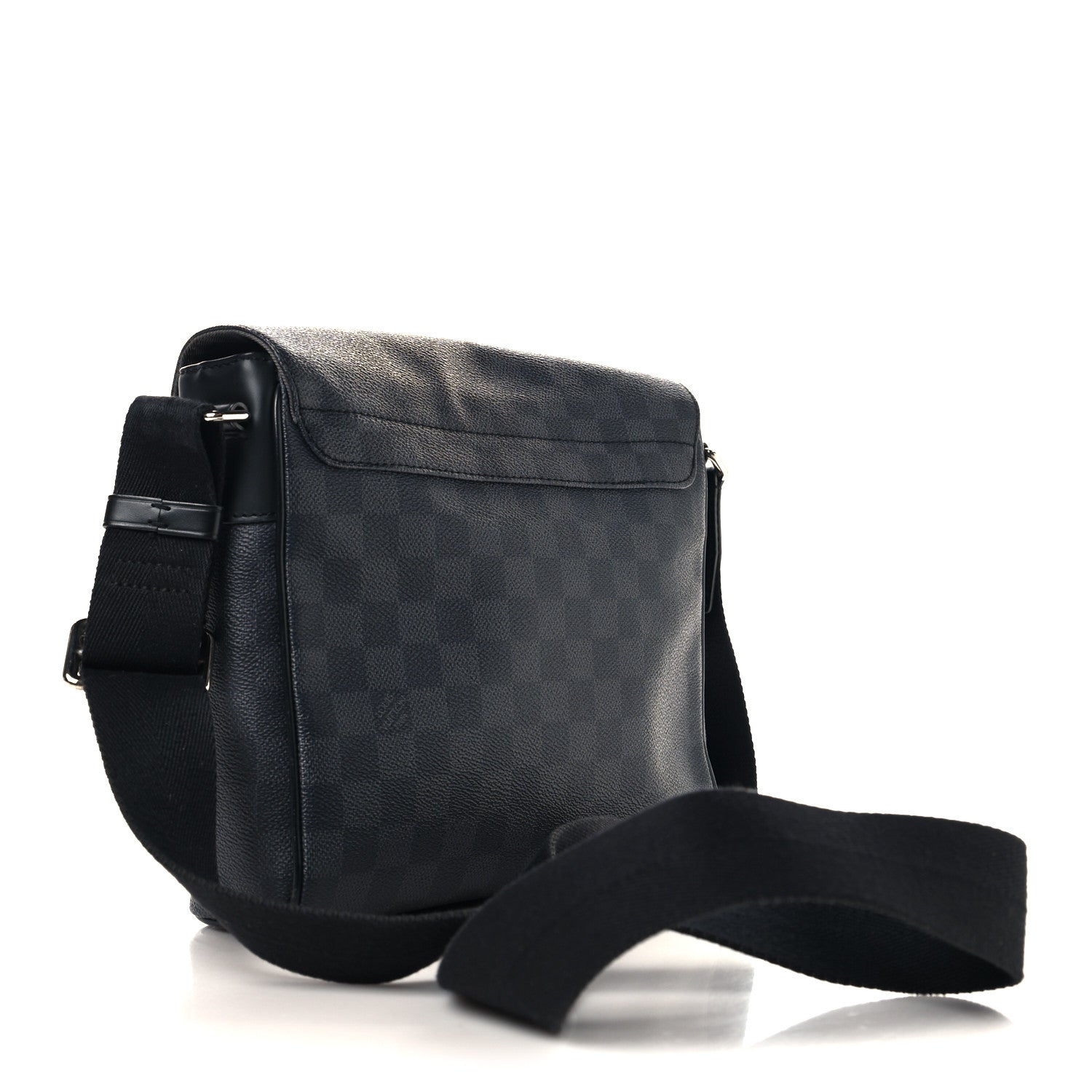 Louis Vuitton Damier Graphite Logo District PM Grey
