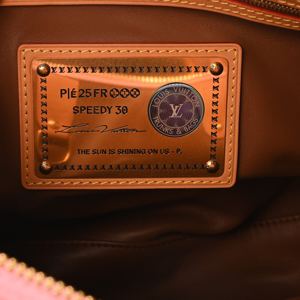 Louis Vuitton Calfskin Monogram Speedy P9 Bandouliere 30 Candy