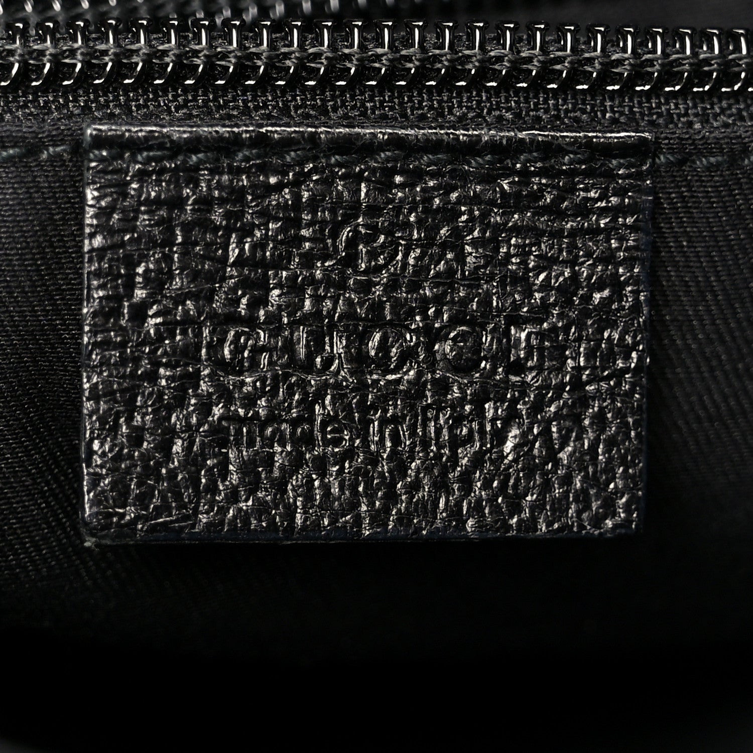 Gucci GG Monogram Messenger Crossbody Bag Black
