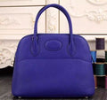Hermes Bolide 31cm Togo Leather Electric Blue Bag