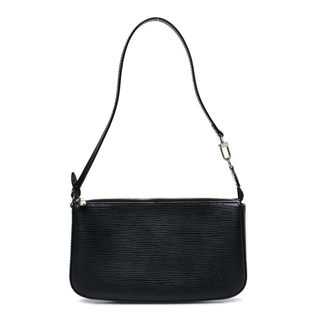 Louis Vuitton Epi Pochette Accessories NM Black