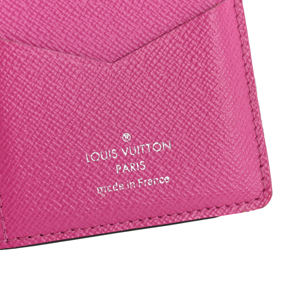 Louis Vuitton Taigarama Pocket Organizer NM Fuchsia