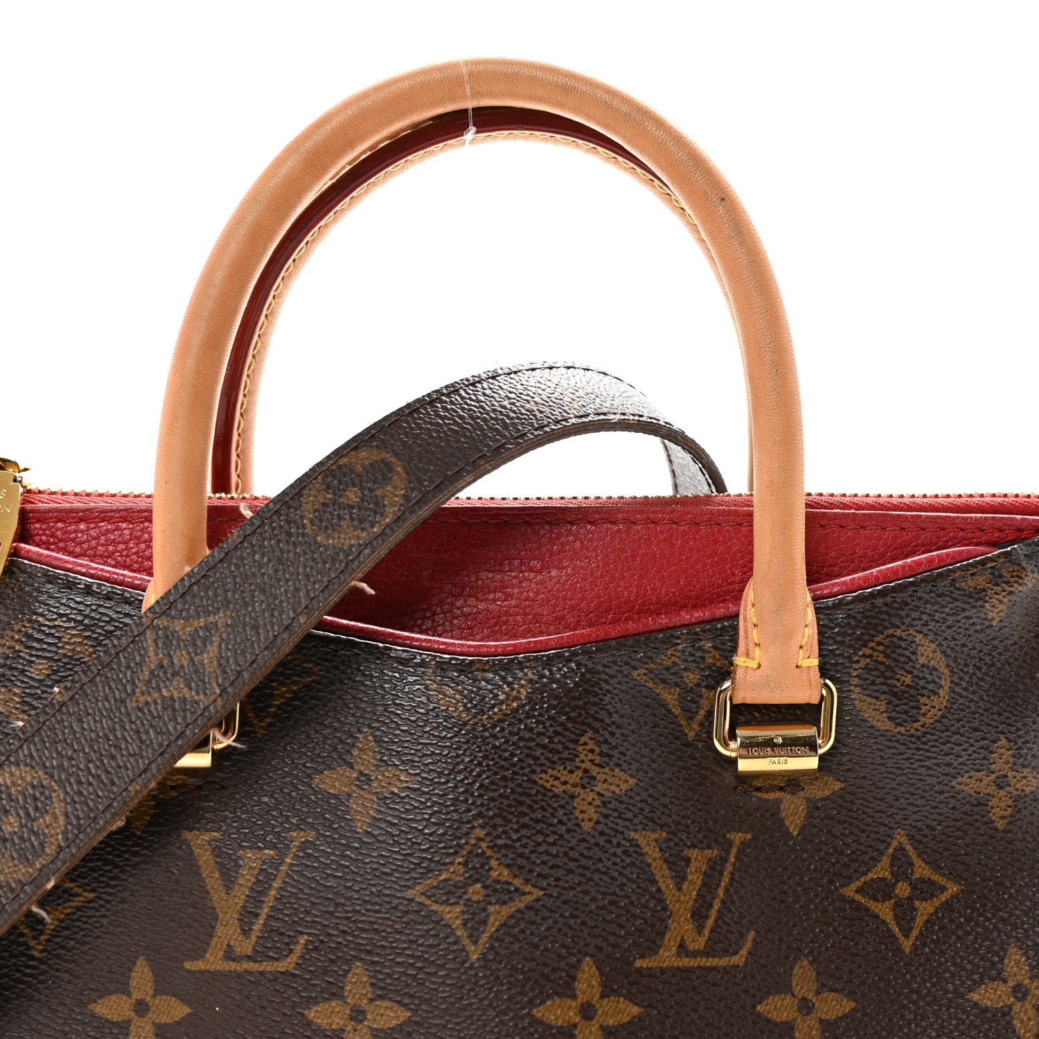 Louis Vuitton Monogram Pallas BB Cherry