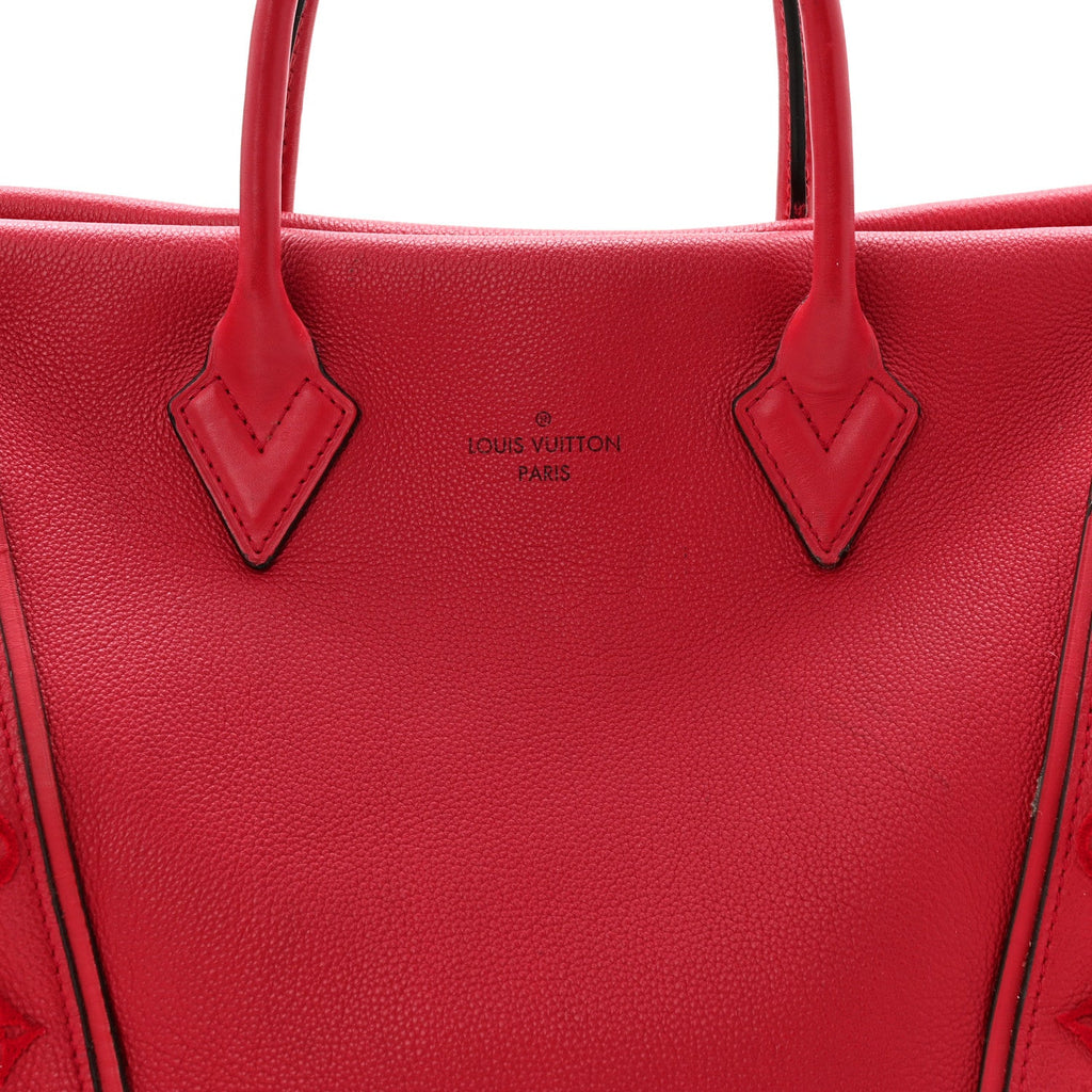 Louis Vuitton Veau Cachemire Tote W PM Framboise