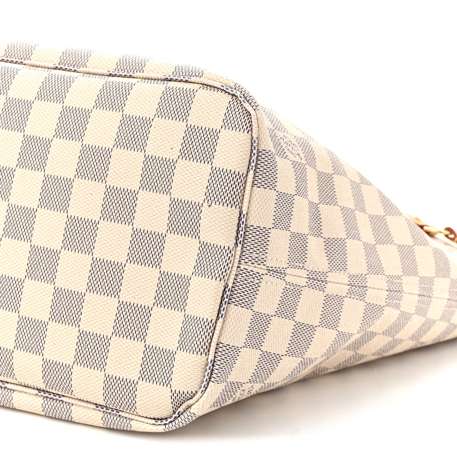 Louis Vuitton Damier Azur Neo Neverfull MM Rose Ballerine
