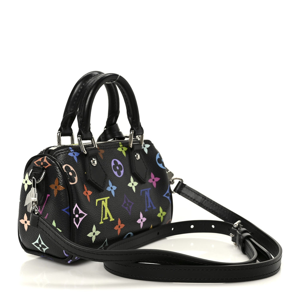 Louis Vuitton LV X TM Monogram Multicolor Nano Speedy Black