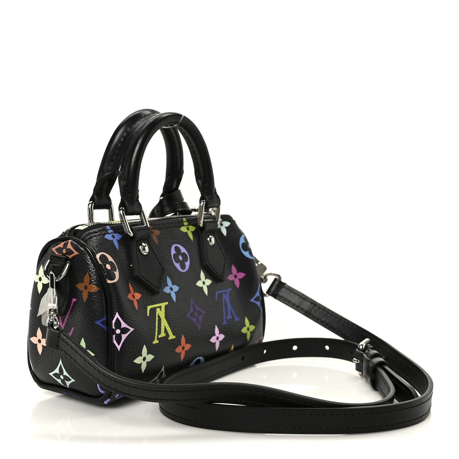 Louis Vuitton LV X TM Monogram Multicolor Nano Speedy Black