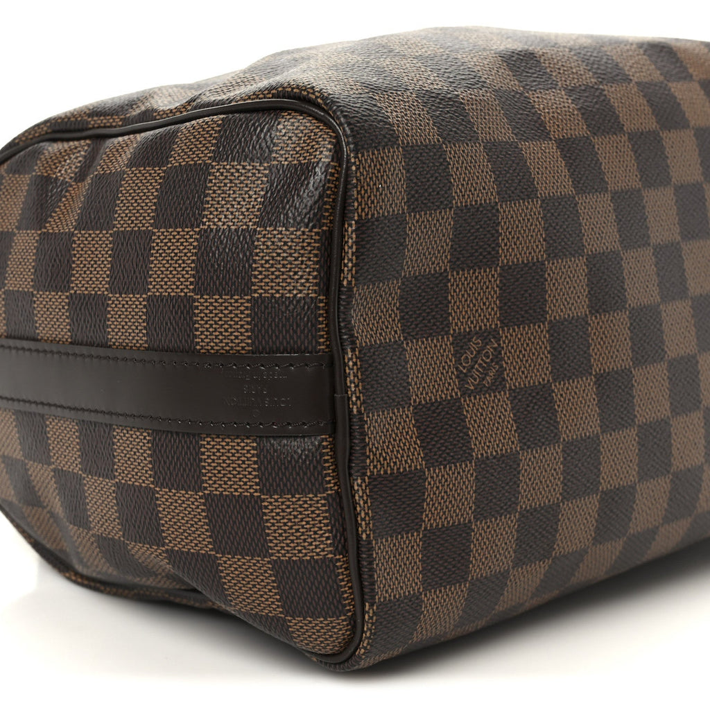 Louis Vuitton Damier Ebene Speedy Bandouliere 25