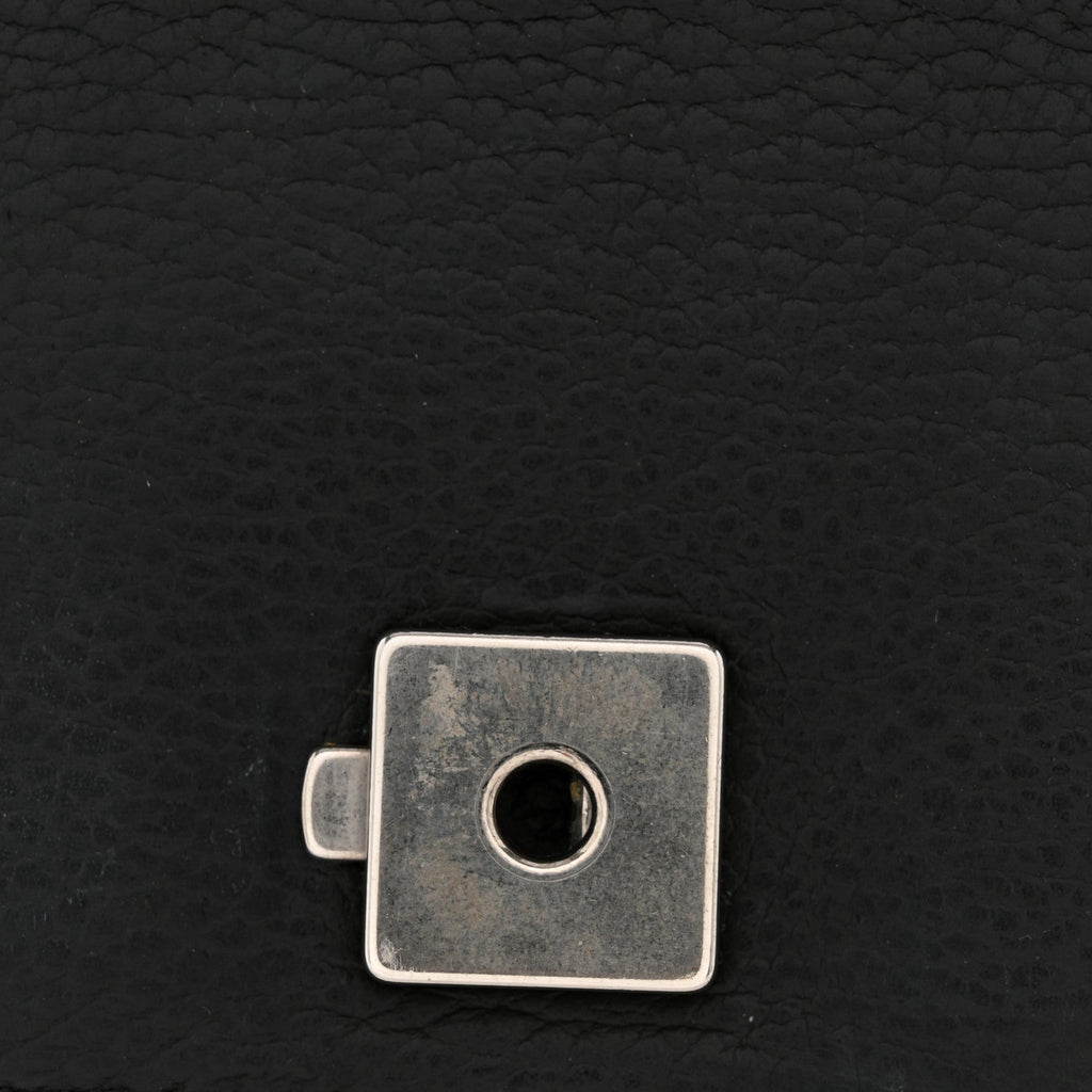 Gucci Pebbled Calfskin Small Dionysus Shoulder Bag Black