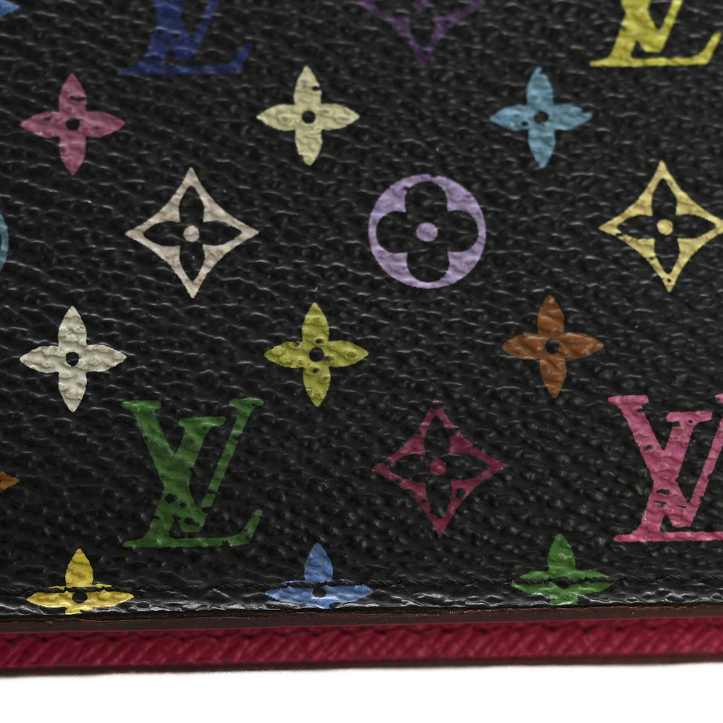 Louis Vuitton Monogram Multicolor Insolite Wallet Black Grenade