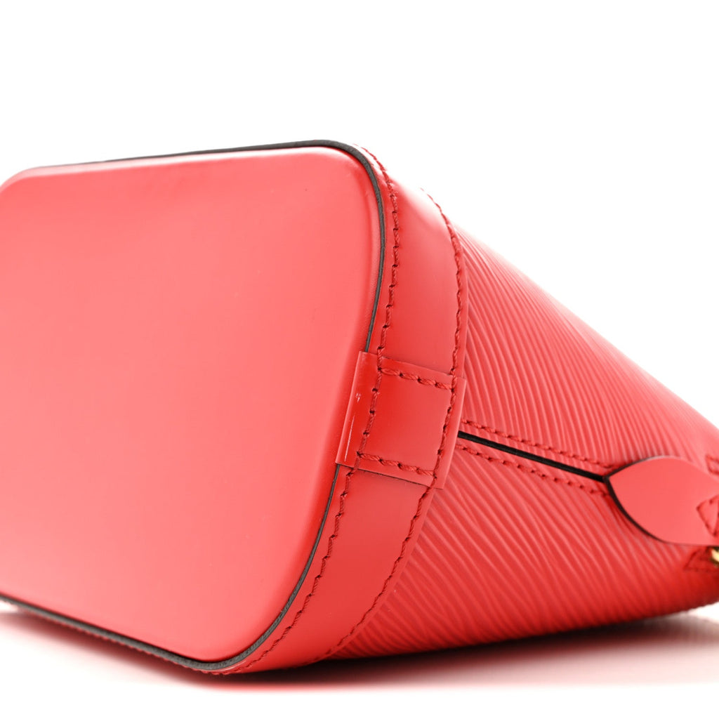 Louis Vuitton Epi Alma Mini Coquelicot