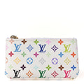 Louis Vuitton LV X TM Monogram Multicolor Key Pouch White