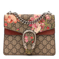 Gucci GG Supreme Monogram Blooms Mini Dionysus Shoulder Bag Beige Multicolor Dry Rose