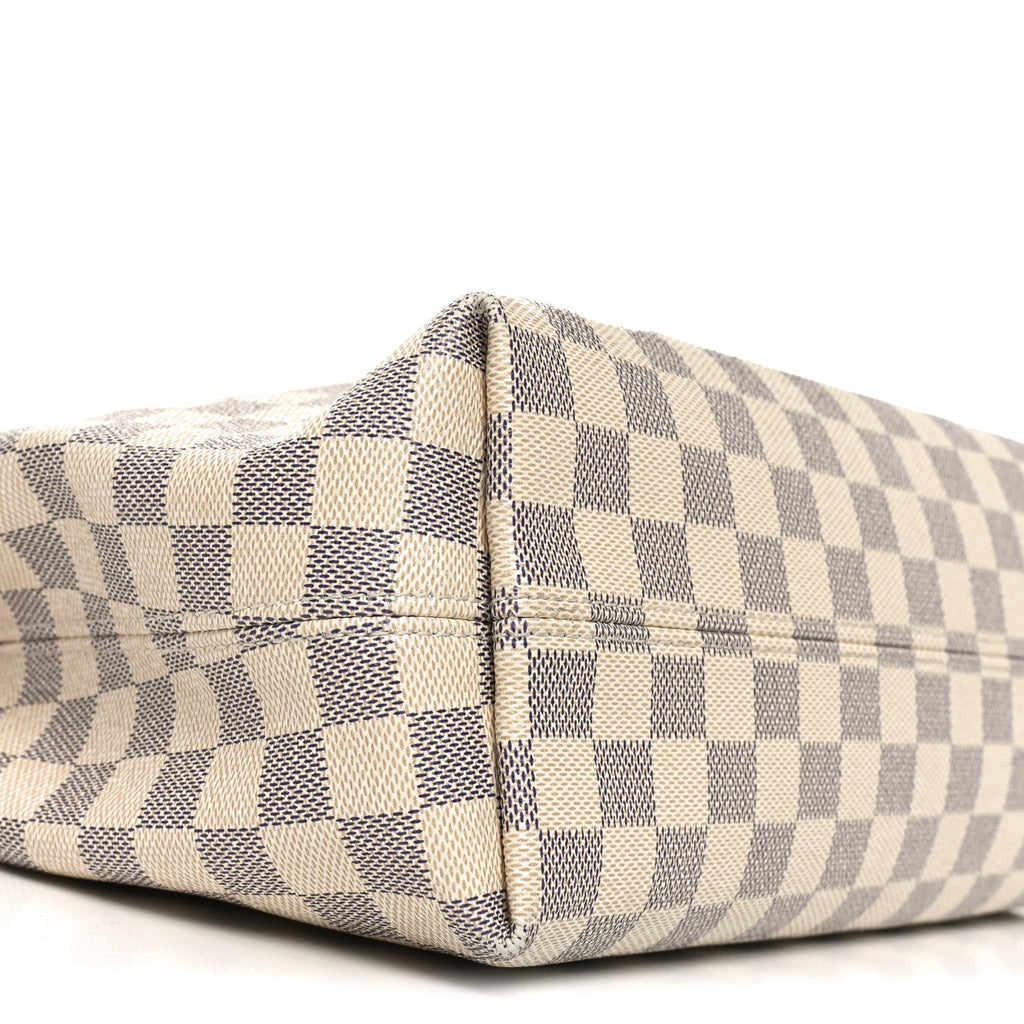 Louis Vuitton Damier Azur Graceful PM Rose Ballerine