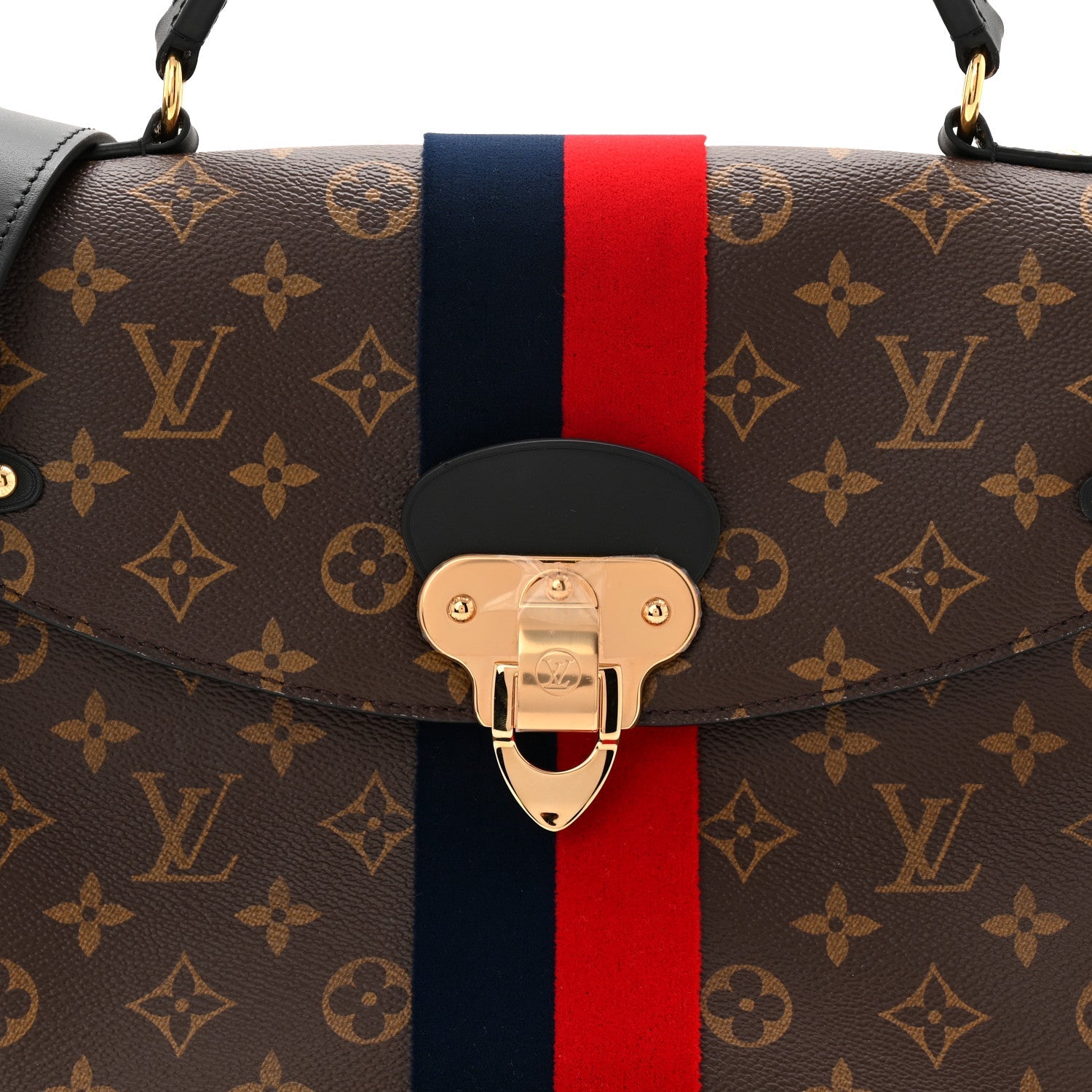 Louis Vuitton Monogram Georges MM Marine Cherry