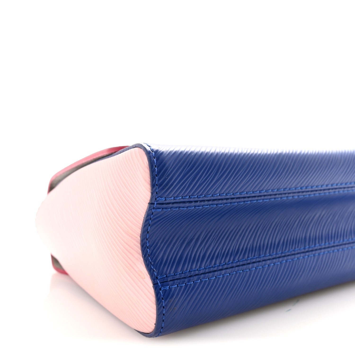 Louis Vuitton Epi Twist Shoulder Bag MM Pink Blue