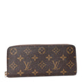 Louis Vuitton Monogram Clemence Wallet Rose Ballerine