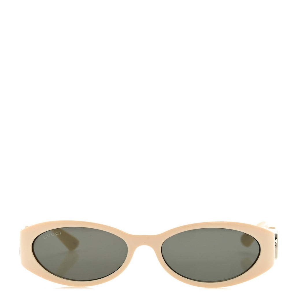 Gucci Acetate Oval Sunglasses GG1660S Ivory