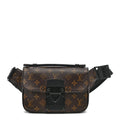 Louis Vuitton Monogram Macassar S Lock Messenger