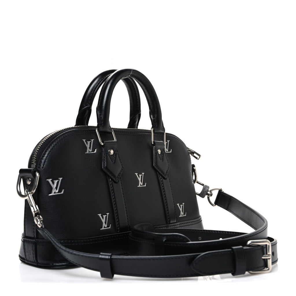 Louis Vuitton Blason Calfskin Monogram East West Alma Black