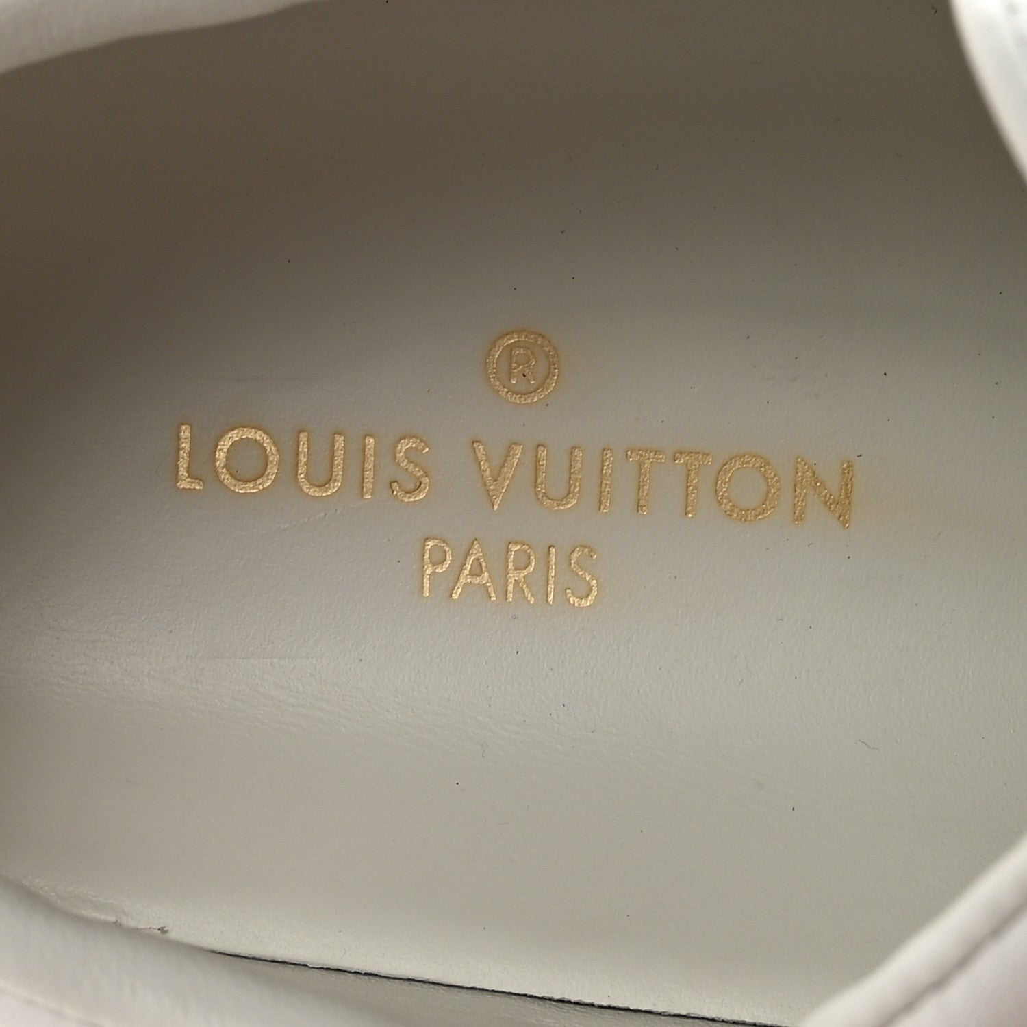 Louis Vuitton Calfskin Monogram Crafty Sneaker 38 White