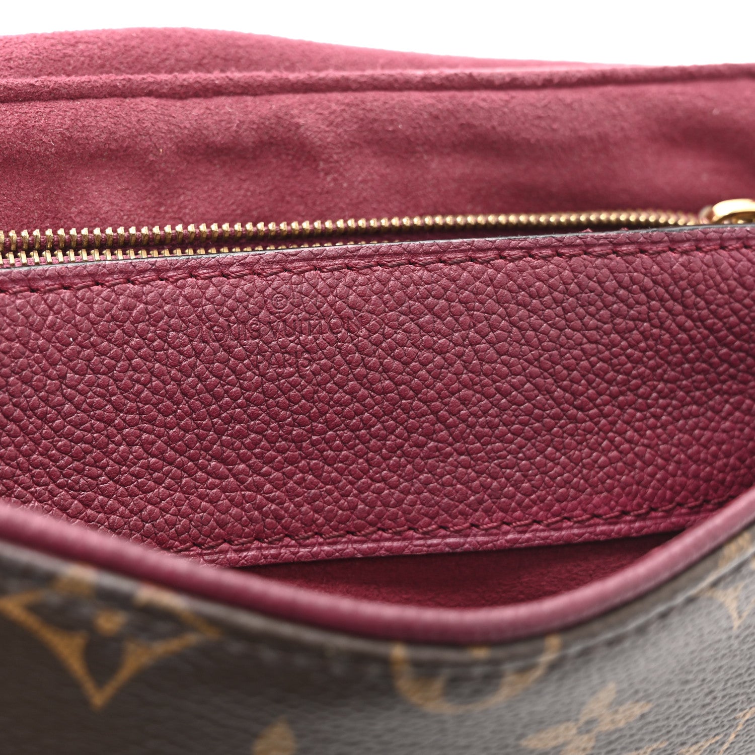 Louis Vuitton Monogram Pallas Chain Aurore