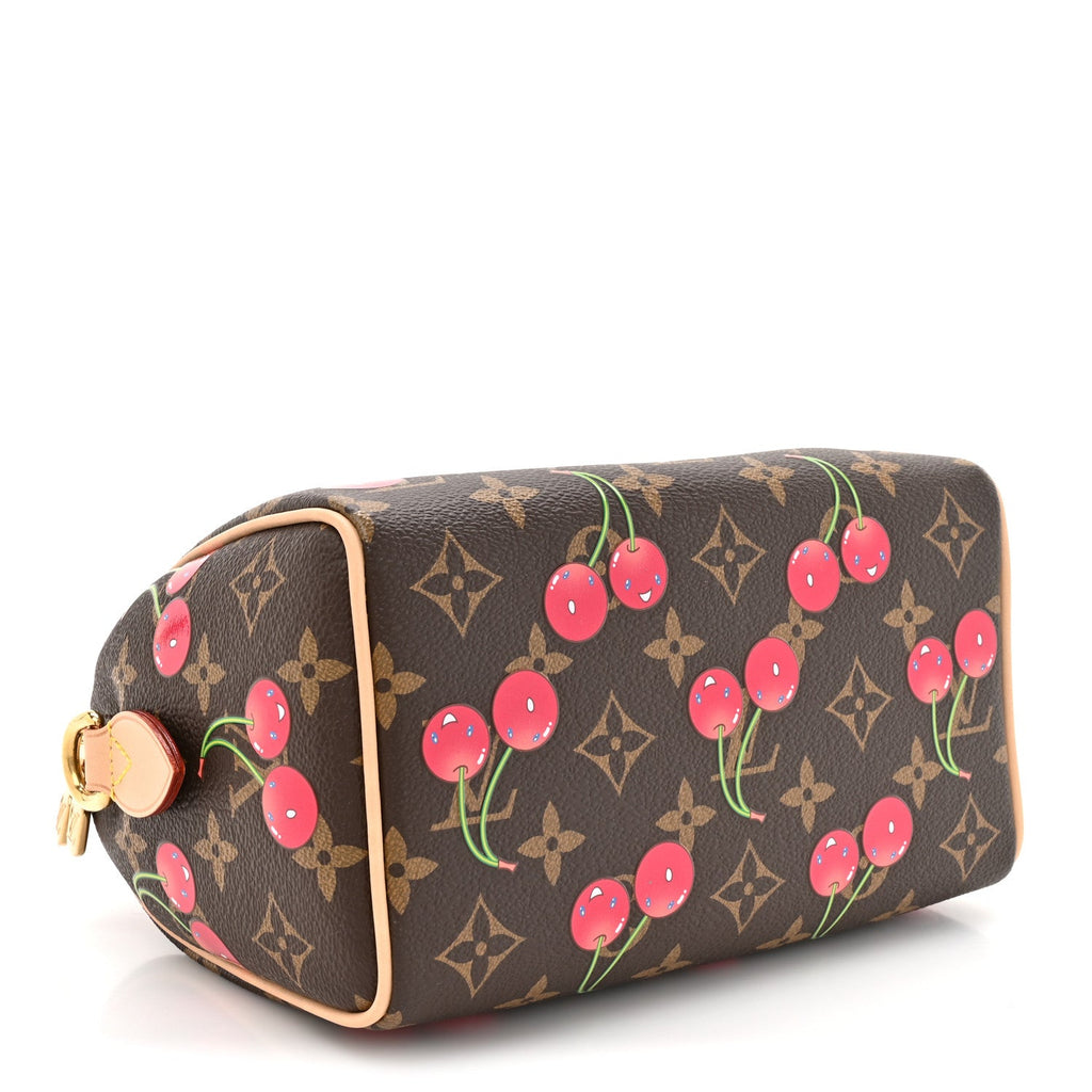 Louis Vuitton LV X TM Monogram Cerises Speedy Bandouliere 20