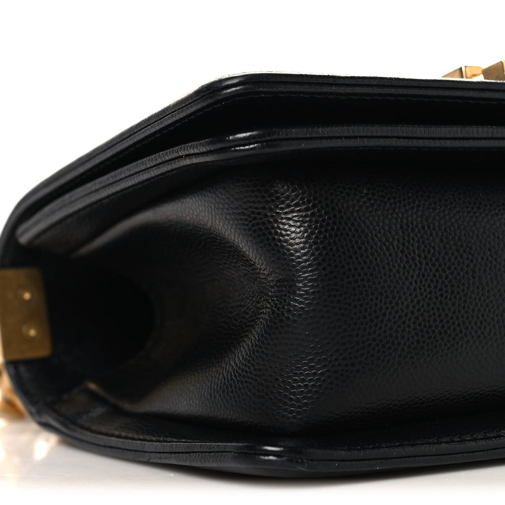 Chanel Caviar Quilted Small Boy Flap Black