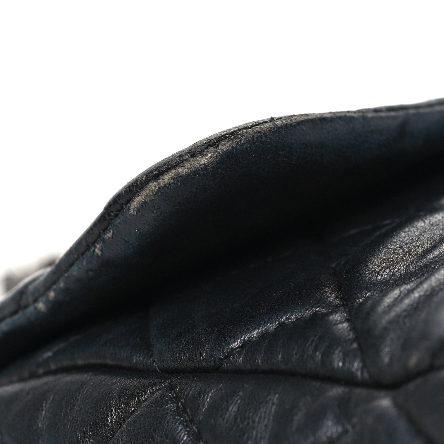 Chanel Lambskin Quilted Jumbo Single Flap Black