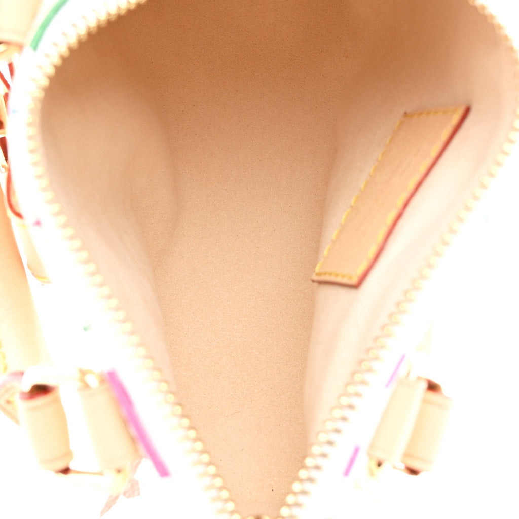 Louis Vuitton LV X TM Monogram Multicolor Nano Speedy White