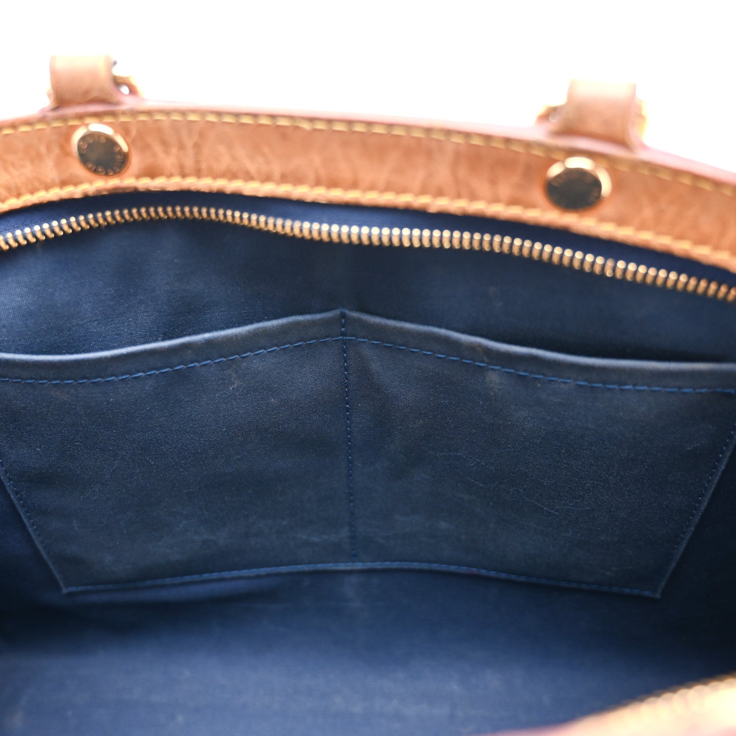 Louis Vuitton Vernis Brea MM Grand Blue