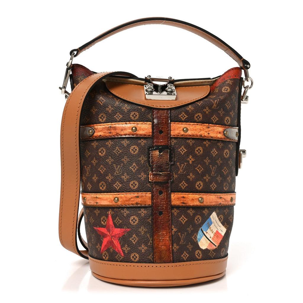 Louis Vuitton Transformed Monogram Time Trunk Duffle Bag