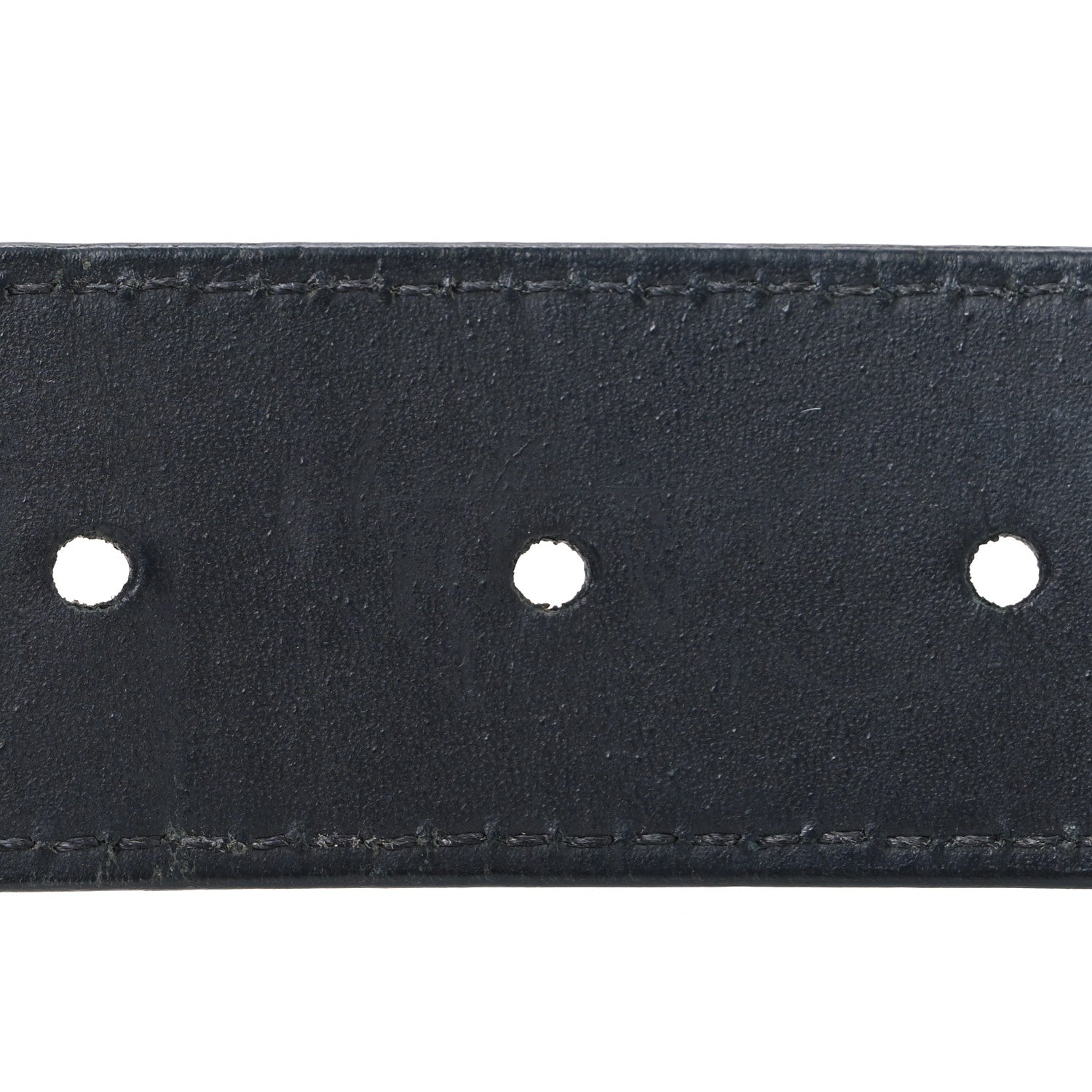 Louis Vuitton Taiga 35mm LV Initiales Belt 85 34 Ardoise