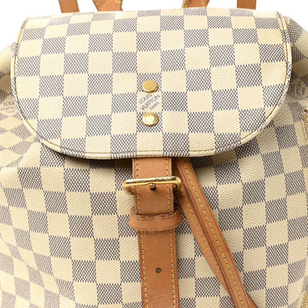 Louis Vuitton Damier Azur Sperone Backpack