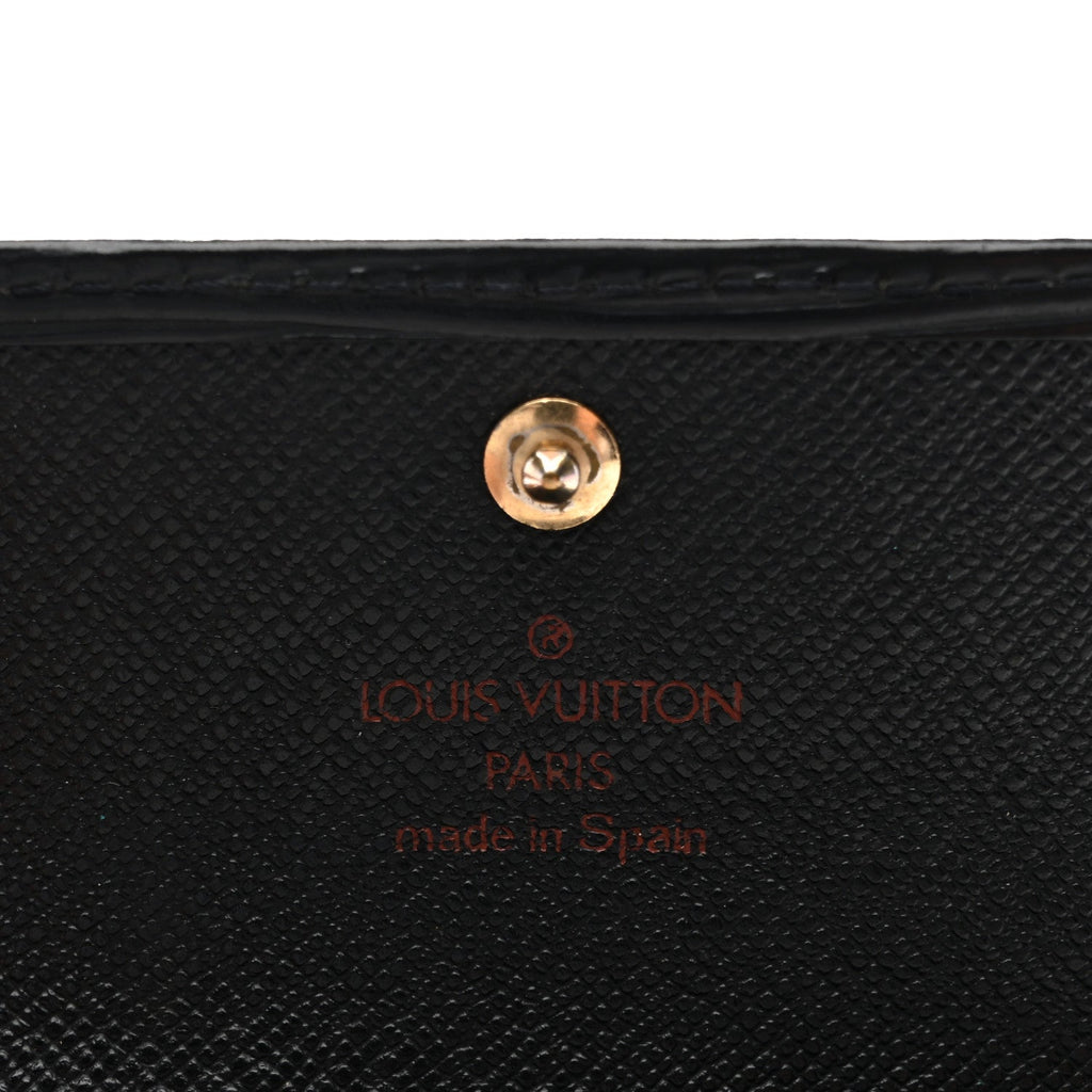 Louis Vuitton Epi Multicles 6 Key Holder Black