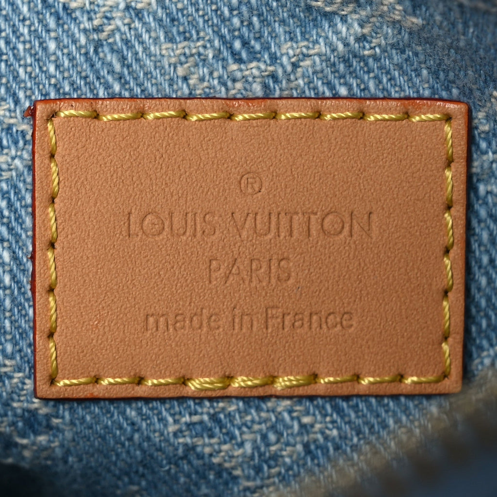 Louis Vuitton Monogram Denim Nano Speedy Sky Blue