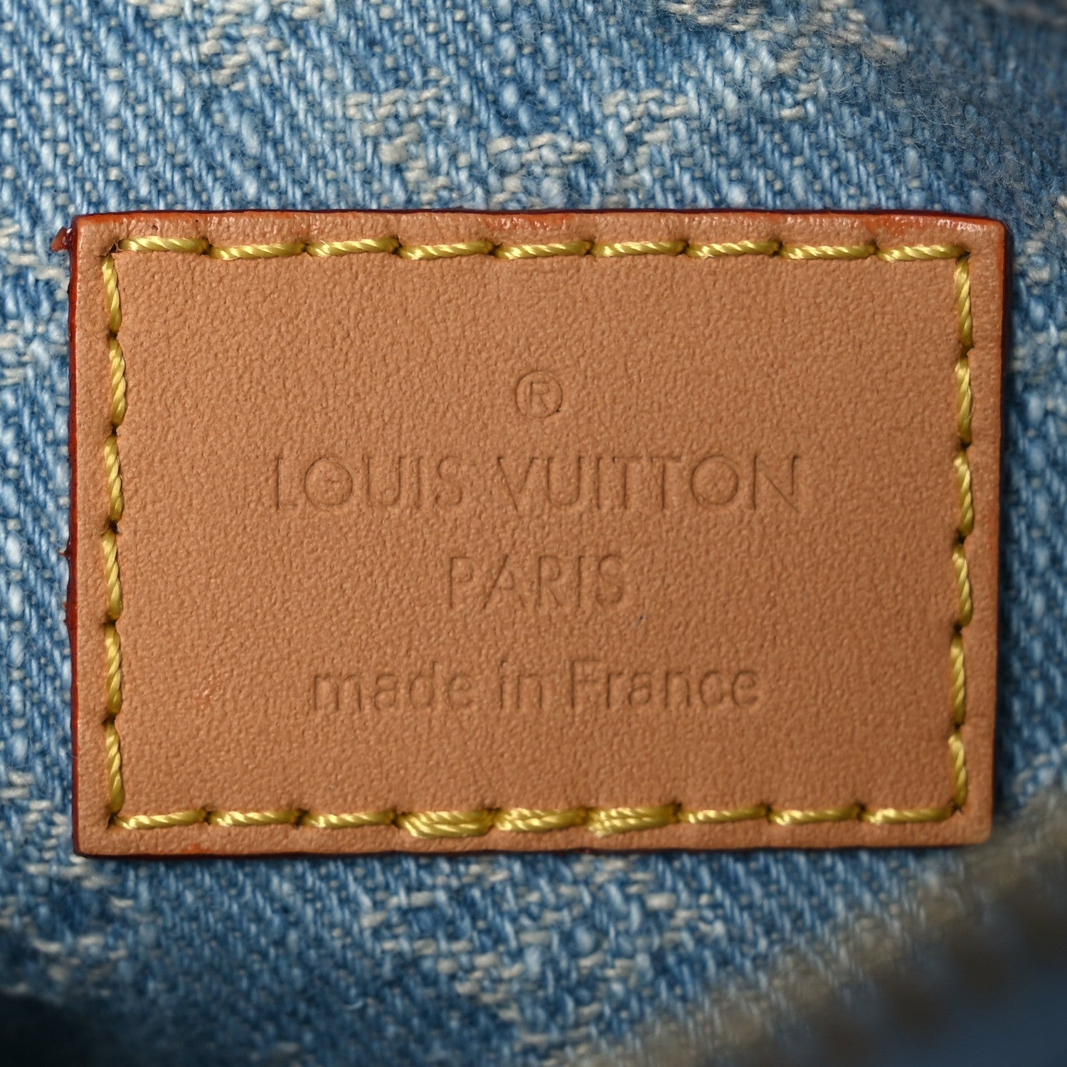 Louis Vuitton Monogram Denim Nano Speedy Sky Blue