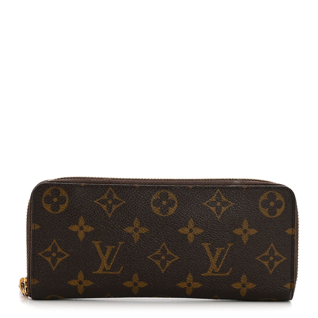 Louis Vuitton Monogram Clemence Wallet Fuchsia